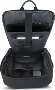 Vonmählen Backpack Horizon Tech-Bag TechBag with USB-C USBC czarny (HRZ00001) 6