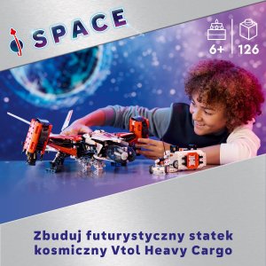 LEGO Technic Transportowy statek kosmiczny VTOL LT81 (42181) 4