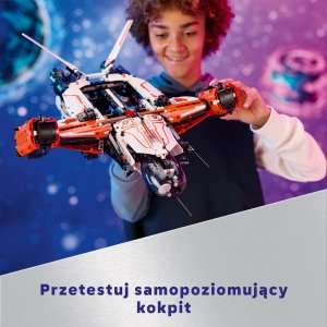 LEGO Technic Transportowy statek kosmiczny VTOL LT81 (42181) 5