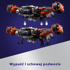 LEGO Technic Transportowy statek kosmiczny VTOL LT81 (42181) 7