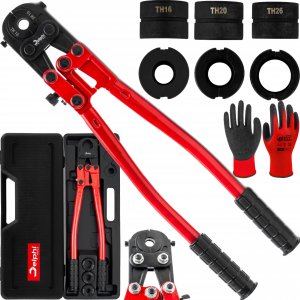 Delphi Tools Zaciskarka do rur hydraulicznych PEX, prasa hydrauliczna 3