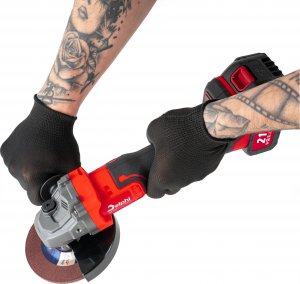 Szlifierka Delphi Tools SZLIFIERKA KĄTOWA AKUMULATOROWA BEZSZCZOTKOWA GUMÓWKA KĄTÓWKA 2x AKU 5