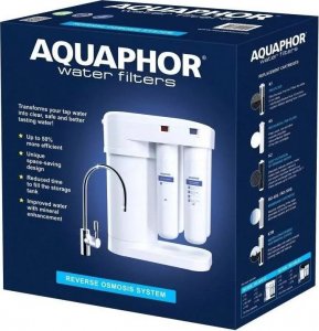 Aquaphor Morion RO-101S Filtr odwróconej osmozy z czarnym kranikiem 2