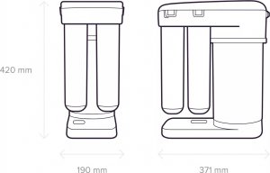Aquaphor Morion RO-101S Filtr odwróconej osmozy z czarnym kranikiem 7