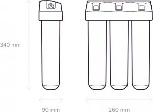 Aquaphor Kryształ B ECO Filtr wody z dodatkowymi wkładami 10