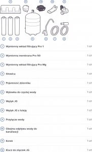 Aquaphor Osmo Pro 50 Filtr odwróconej osmozy 12