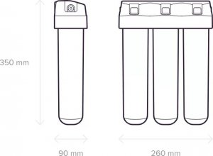 Aquaphor Kryształ H Kuchenny filtr wody z dodatkowymi wkładami 8