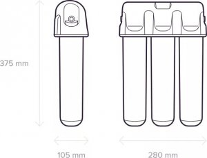 Aquaphor Eco H Pro Zmiękczający filtr do wody pod zlewozmywak 6