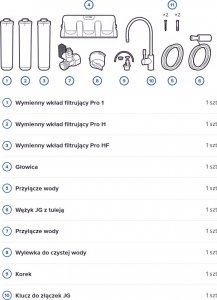 Aquaphor Eco H Pro Zmiękczający filtr do wody pod zlewozmywak 7