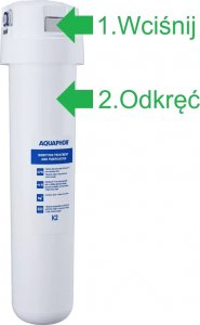 Aquaphor Kryształ Solo Podzlewozmywakowy filtr do wody z dodatkowym wkładem 7