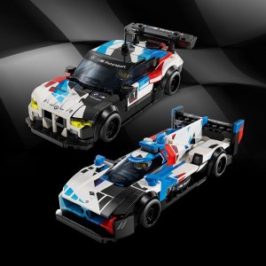 LEGO Speed champions Samochody wyścigowe BMW M4 GT3 & BMW M Hybrid V8 (76922) 4