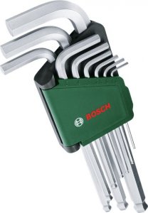 Bosch 9-częściowy zestaw kluczy sześciokątnych 1