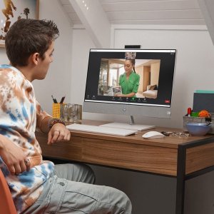 Komputer HP Komputer AIO HP Pavilion 24-ca2002na / 8B512EA / Intel i5-13 / 8GB / SSD 512GB / Intel UHD / FullHD / Win 11 / Biały 6