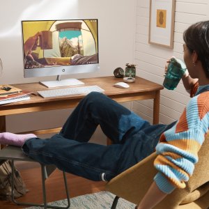 Komputer HP All in One HP Pavilion 27-ca1000ns / 6Z180EA / Intel i7-12 / 16GB / SSD 1TB / Nvidia MX 450 / FullHD / Win 11 / Biały 6