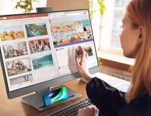 Komputer Lenovo IdeaCentre AIO 5i 24IAH7 Intel i5-13 16GB/1TB SSD Intel Xe FullHD Win 11 Szary (F0GR007SMT) 10