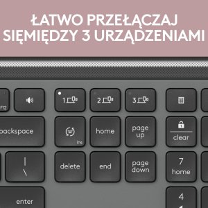 Klawiatura + mysz Logitech Signature Slim MK950 grafitowa (920-012490) 7