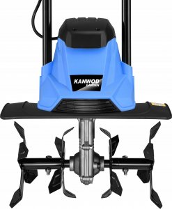 Glebogryzarka Kanwod GLEBOGRYZARKA ELEKTRYCZNA KULTYWATOR MOCNY DUŻE KOŁA SPULCHNIA ZIEMIĘ XXL 3