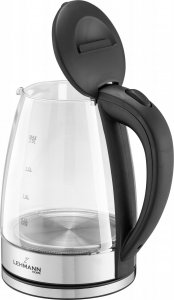 Czajnik Lehmann CZAJNIK ELEKTRYCZNY BEZPRZEWODOWY SZKLANY 2200W DUŻY 2L PODŚWIETLENIE 7