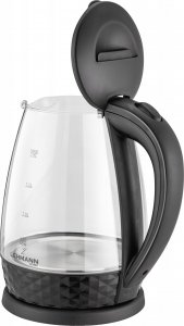 Czajnik Lehmann CZAJNIK ELEKTRYCZNY BEZPRZEWODOWY SZKLANY DUŻY 2L PODŚWIETLENIE LED 2200W 7