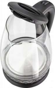 Czajnik Lehmann CZAJNIK ELEKTRYCZNY BEZPRZEWODOWY SZKLANY DUŻY 2L PODŚWIETLENIE LED 2200W 8