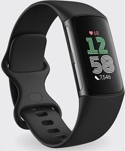 Smartband Fitbit Fitbit Charge 6 Obsidian Band GA05183-GB 1