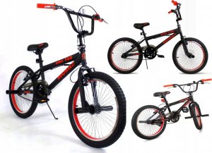 ROWER WYCZYNOWY BMX 20 CALI DO SKAKANIA ROTOR PEGI 1