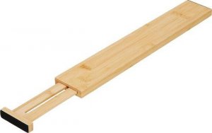 Springos Przegrody do szuflady 4 szt. separatory bambusowe organizery jasnobrązowe UNIWERSALNY 13