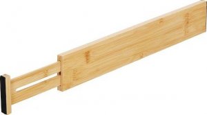 Springos Przegrody do szuflady 4 szt. separatory bambusowe organizery jasnobrązowe UNIWERSALNY 2