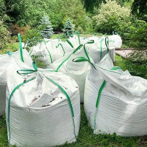 Springos Big Bag worek 1000 kg mocny na gruz 120x90x90 cm kontener z uchwytami biały UNIWERSALNY 2