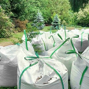 Springos Big Bag worek 1000 kg mocny na gruz 120x90x90 cm kontener z uchwytami biały UNIWERSALNY 3