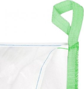 Springos Big Bag worek 1000 kg mocny na gruz 120x90x90 cm kontener z uchwytami biały UNIWERSALNY 10