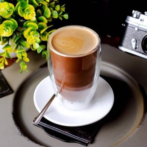 Springos Szklanka termiczny 480 ml na kawę herbatę z podwójnym dnem UNIWERSALNY 2