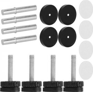 Springos Bramka zabezpieczająca schody 75-103 cm bramka rozporowa brązowo-czarna UNIWERSALNY 16