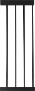 Springos Bramka zabezpieczająca schody 75-110 cm bramka rozporowa brązowo-czarna UNIWERSALNY 7