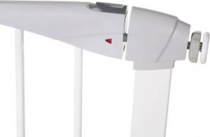 Springos Bramka zabezpieczająca barierka rozporowa 76-120 cm biała UNIWERSALNY 4