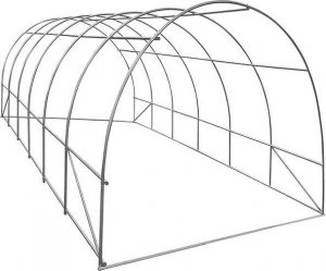 Springos Szklarnia ogrodowa foliowa UV4 140g/m2 6x3x2 m zielona UNIWERSALNY 6