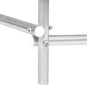 Springos Szklarnia ogrodowa foliowa UV-4 140g/m2 tunel foliak 3x2x2 m zielony UNIWERSALNY 16