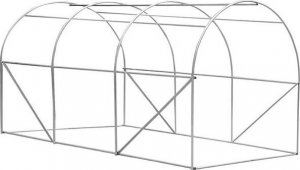 Springos Szklarnia ogrodowa foliowa UV-4 140g/m2 tunel foliak 3x2x2 m zielony UNIWERSALNY 9