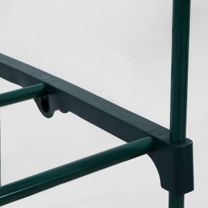 Springos Szklarnia ogrodowa 5 półek z folią 130g/m2 regał balkonowy 190x70x50cm zielony UNIWERSALNY 7