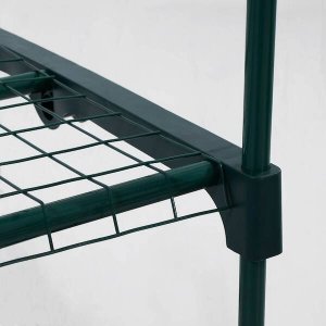 Springos Szklarnia ogrodowa 5 półek z folią 130g/m2 regał balkonowy 190x70x50cm zielony UNIWERSALNY 8
