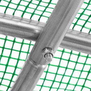 Springos Szklarnia ogrodowa foliowa UV4 140g/m2 2x2x2 m zielona UNIWERSALNY 4