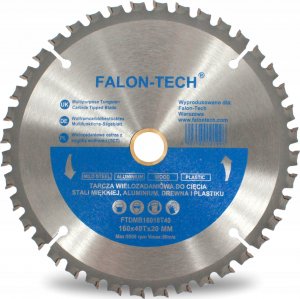 Falon-Tech Tarcza uniwersalna TCT 160mm 40z 1