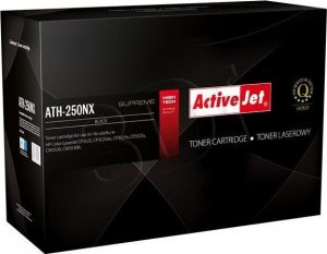 Toner Activejet Toner Activejet ATH-250NX - zamiennik HP 504X CE250X Canon CRG-723HB Supreme 10500 stron czarny - 1