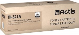 Toner Actis Toner ACTIS TH-321A - zamiennik HP 128A CE321A Standard 1300 stron niebieski - 1