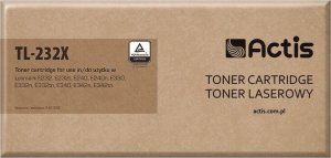 Toner Actis Toner ACTIS TL-232X - zamiennik Lexmark 24016SE/34016SE Standard 6000 stron czarny - 1