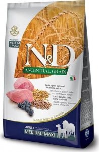 Farmina Farmina N&D Ancestral Grain sucha karma dla psów ras średnich i dużych z jagnięciną 12kg 1