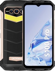 Smartfon DooGee S100 Pro 12/256GB Czarno-złoty  (GDOOGKOMS100P/G) 1