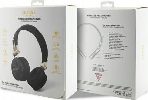 Słuchawki Guess 4G Metal Logo czarne (GUBH704GEMK) 4