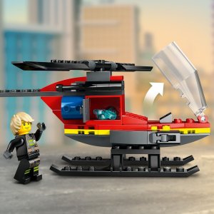 LEGO City Strażacki helikopter ratunkowy (60411) 5