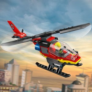 LEGO City Strażacki helikopter ratunkowy (60411) 6